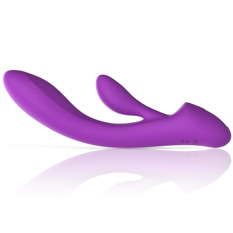 INTENSE - LUIGI VIBRADOR RABBIT SILICONA LIQUIDA MORADO - Imagen 6