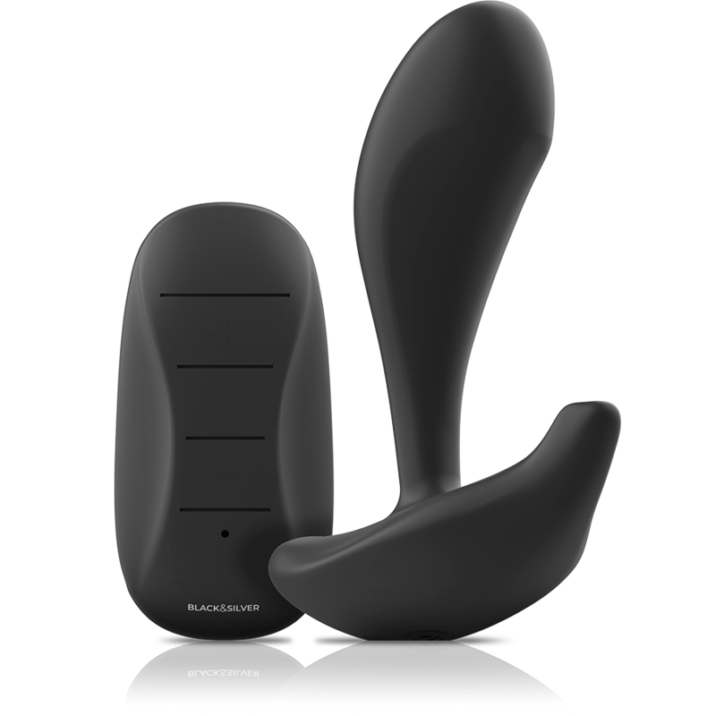 BLACK&SILVER - DWAYNE PLUG ANAL SILICONA CONTROL REMOTO - Imagen 6