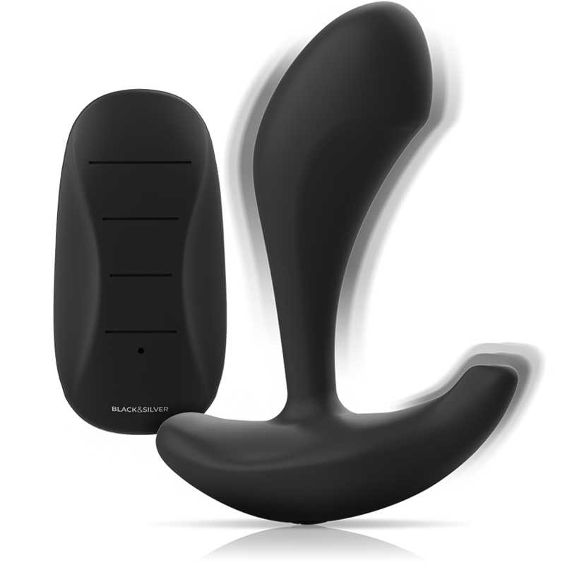 BLACK&SILVER - DWAYNE PLUG ANAL SILICONA CONTROL REMOTO - Imagen 4