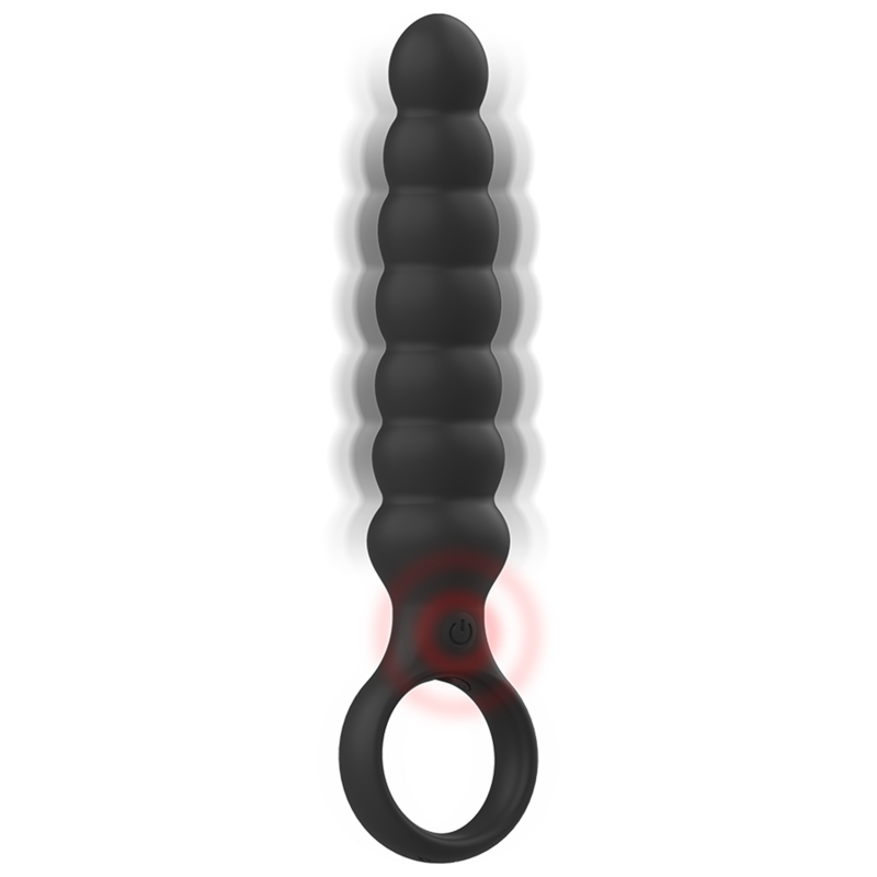 BLACK&SILVER - BOB POTENTE VIBRADOR DILATADOR ANAL SILICONA - Imagen 5