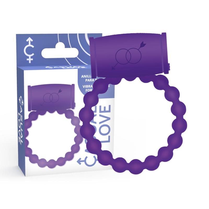 CASUAL LOVE - 25 ANILLO VIBRADOR PAREJAS VIOLETA - Imagen 4