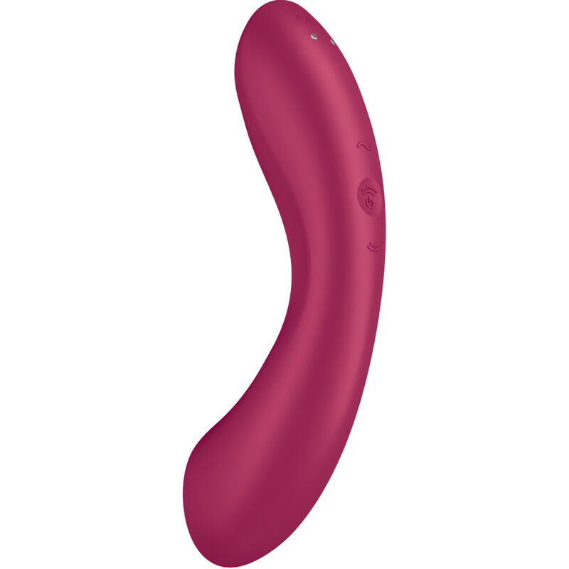 SATISFYER - CURVE TRINITY 1 AIR PULSE VIBRATION GRIS - Imagen 7