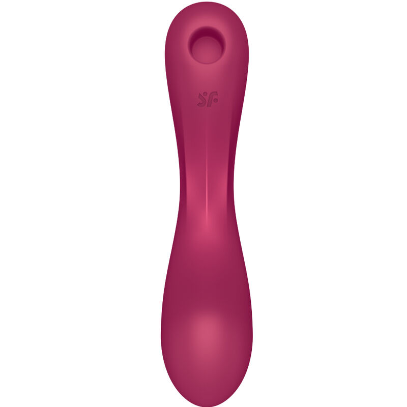 SATISFYER - CURVE TRINITY 1 AIR PULSE VIBRATION GRIS - Imagen 8