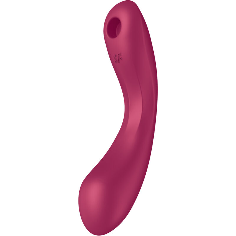SATISFYER - CURVE TRINITY 1 AIR PULSE VIBRATION GRIS - Imagen 2