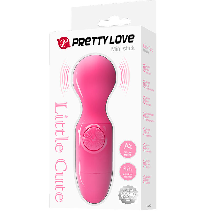 PRETTY LOVE - MINI MASAJEADOR PERSONAL MAGENTA - Imagen 7