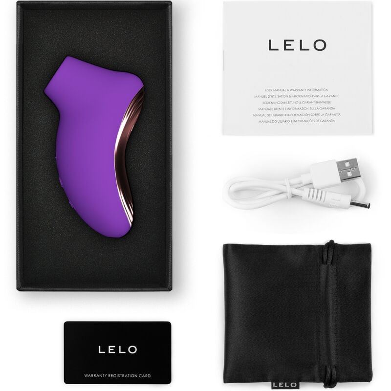 LELO - SONA 2 TRAVEL MASAJEADOR SÓNICO DE CLÍTORIS MORADO - Imagen 2