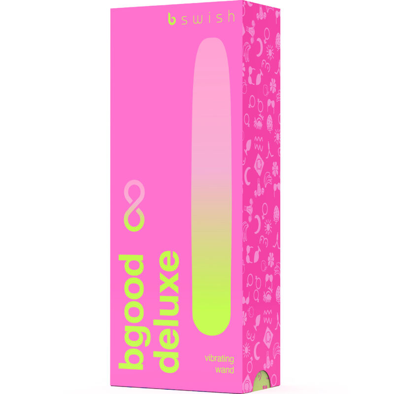 B SWISH - BGOOD INFINITE DELUXE VIBRADOR RECARGABLE SILICONA ROSA - Imagen 2