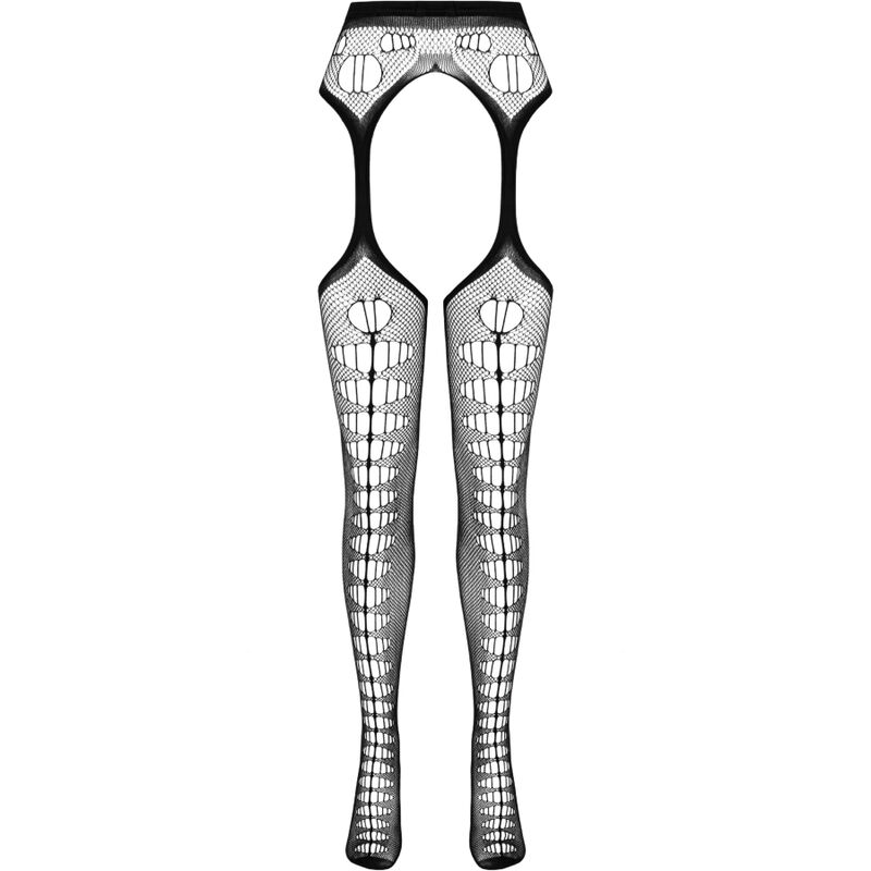 PASSION - ECO COLLECTION BODYSTOCKING ECO S008 NEGRO - Imagen 5