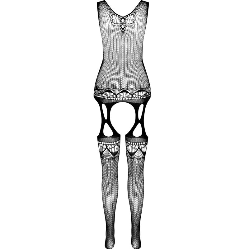 PASSION - BS099 BODYSTOCKING NEGRO TALLA UNICA - Imagen 6