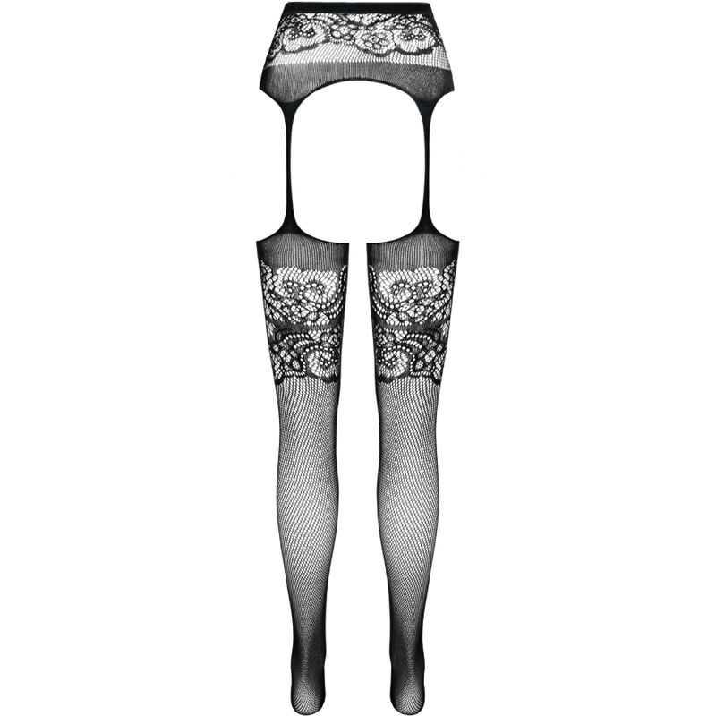 PASSION - S029 MEDIAS CON LIGUERO NEGRO TALLA ÚNICA - Imagen 5