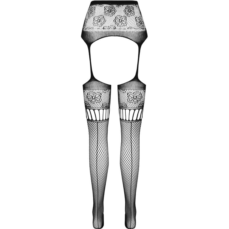PASSION - S030 MEDIAS CON LIGUERO NEGRO TALLA ÚNICA - Imagen 4