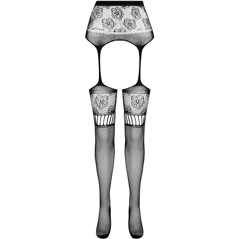 PASSION - S030 MEDIAS CON LIGUERO NEGRO TALLA ÚNICA - Imagen 6