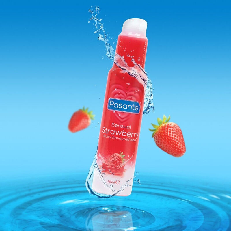 PASANTE - LUBRICANTE SABOR FRESA 75 ML - Imagen 2
