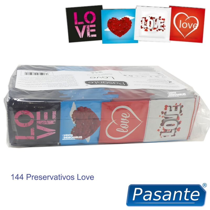 PASANTE - PRESERVATIVO LOVE BOLSA 144 UNIDADES - Imagen 2