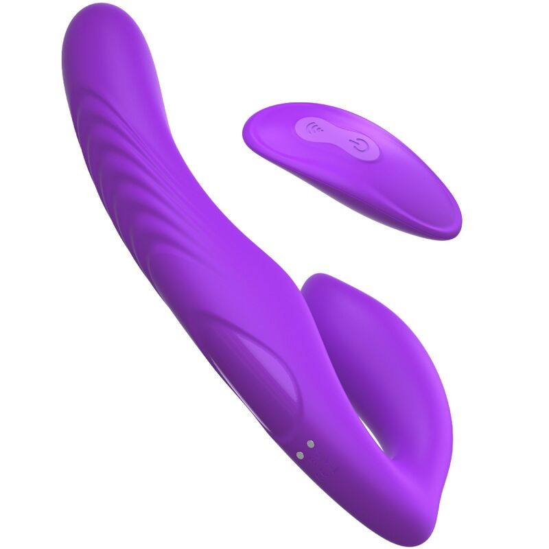 FANTASY FOR HER - VIBRADOR DOBLE PENETRACION CONTROL REMOTO 9 NIVELES VIOLETA - Imagen 3