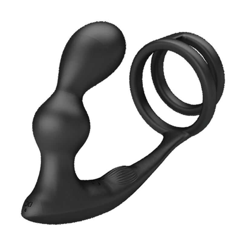 PRETTY LOVE - MARSHALL ANILLO PARA PENE + PLUG ANAL VIBRATORIO & CONTROL REMOTO - Imagen 4