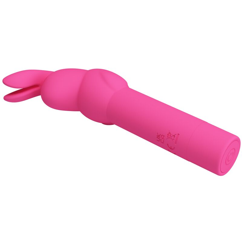 PRETTY LOVE - GERARDO VIBRADOR DE SILICONA CONEJO FUSCHIA - Imagen 3