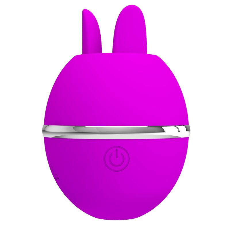 PRETTY LOVE - GEMINI BALL VIBRADOR DE SILICONA REDONDO MORADO - Imagen 4