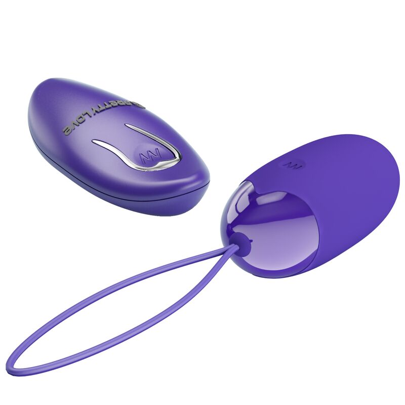 PRETTY LOVE - BERGER YOUTH HUEVO VIBRADOR CONTROL REMOTO VIOLETA - Imagen 6