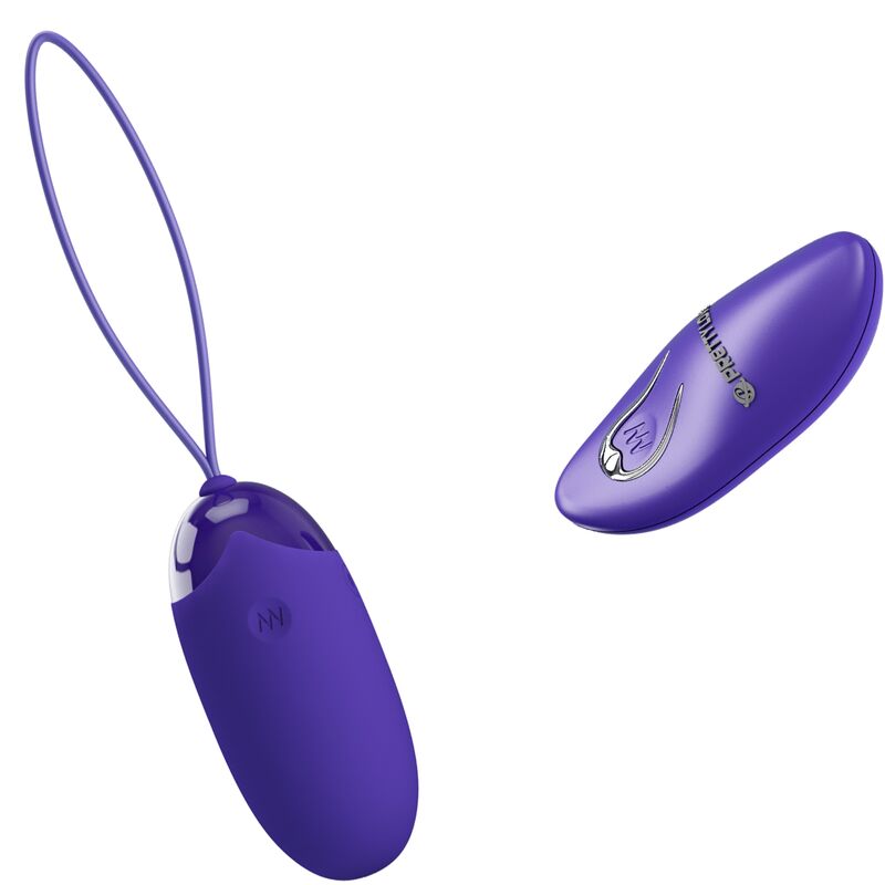 PRETTY LOVE - BERGER YOUTH HUEVO VIBRADOR CONTROL REMOTO VIOLETA - Imagen 4