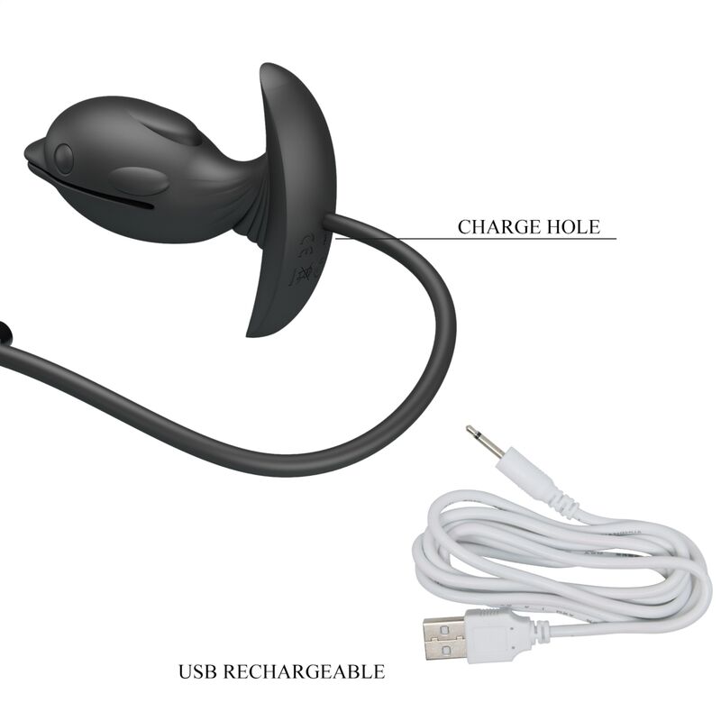 PRETTY LOVE - PLUG ANAL DELFIN INFLABLE & RECARGABLE - Imagen 9