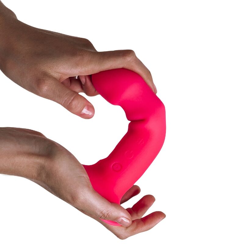 ADRIEN LASTIC - HITSENS VIBE 2 DILDO SILICONA ROSA - Imagen 3