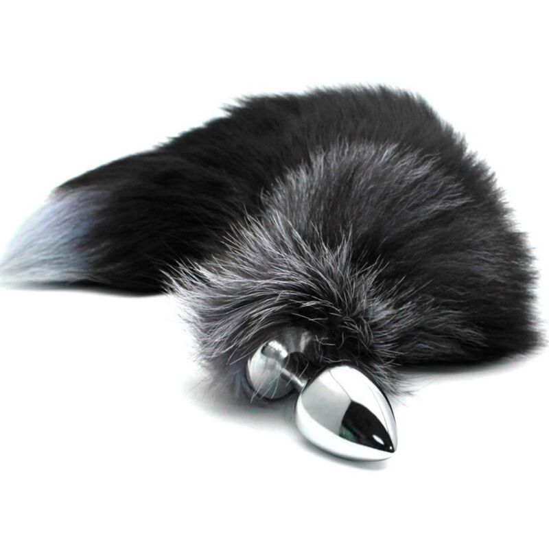 ALIVE - ANAL PLEASURE PLUG METAL COLA DE ZORRO TALLA S - Imagen 5