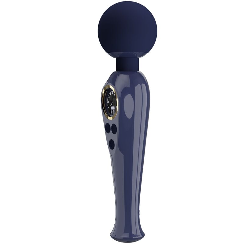 PRETTY LOVE - SKYLER VIBRADOR WAND AZUL - Imagen 2