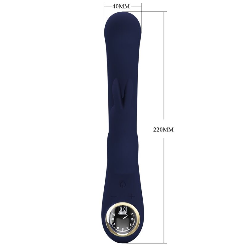 PRETTY LOVE - LAMAR VIBRADOR RABBIT & PUNTO G AZUL - Imagen 6