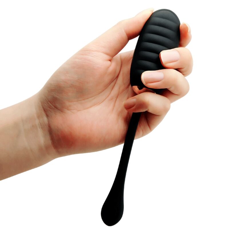 PRETTY LOVE - DOREEN HUEVO VIBRADOR DE LUJO RECARGABLE NEGRO CONTROL REMOTO - Imagen 6