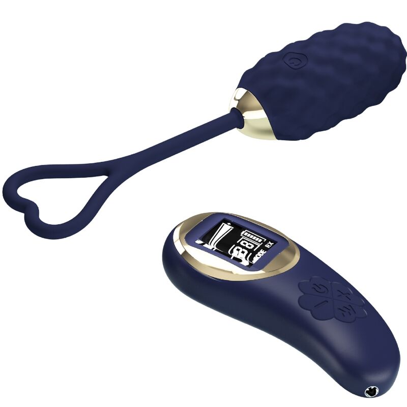 PRETTY LOVE - VIVIAN HUEVO VIBRADOR CONTROL REMOTO AZUL - Imagen 2