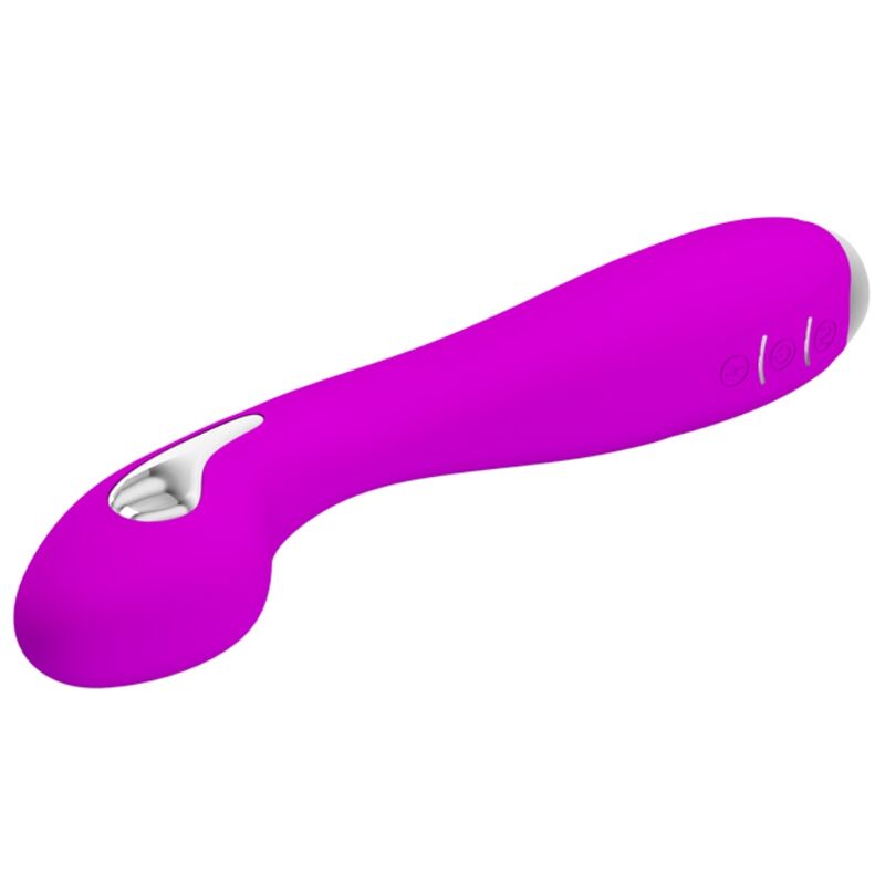 PRETTY LOVE - HECTOR VIBRADOR ELECTROSHOCK RECARGABLE & IMPERMEABLE MORADO - Imagen 7