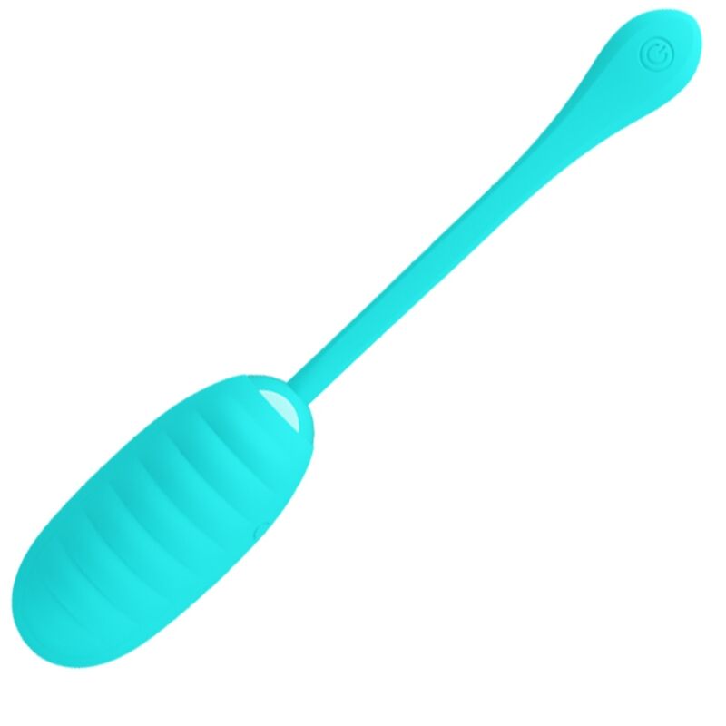 PRETTY LOVE - KIRK HUEVO VIBRADOR RECARGABLE VERDE CLARO - Imagen 9