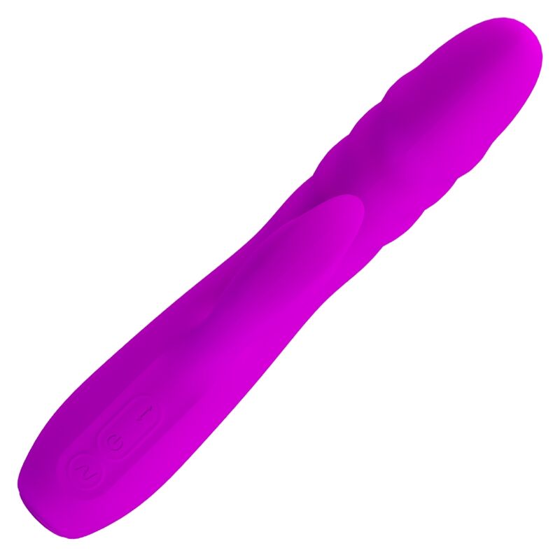 PRETTY LOVE - MELANIE VIBRADOR CONEJO RECARGABLE MORADO - Imagen 5