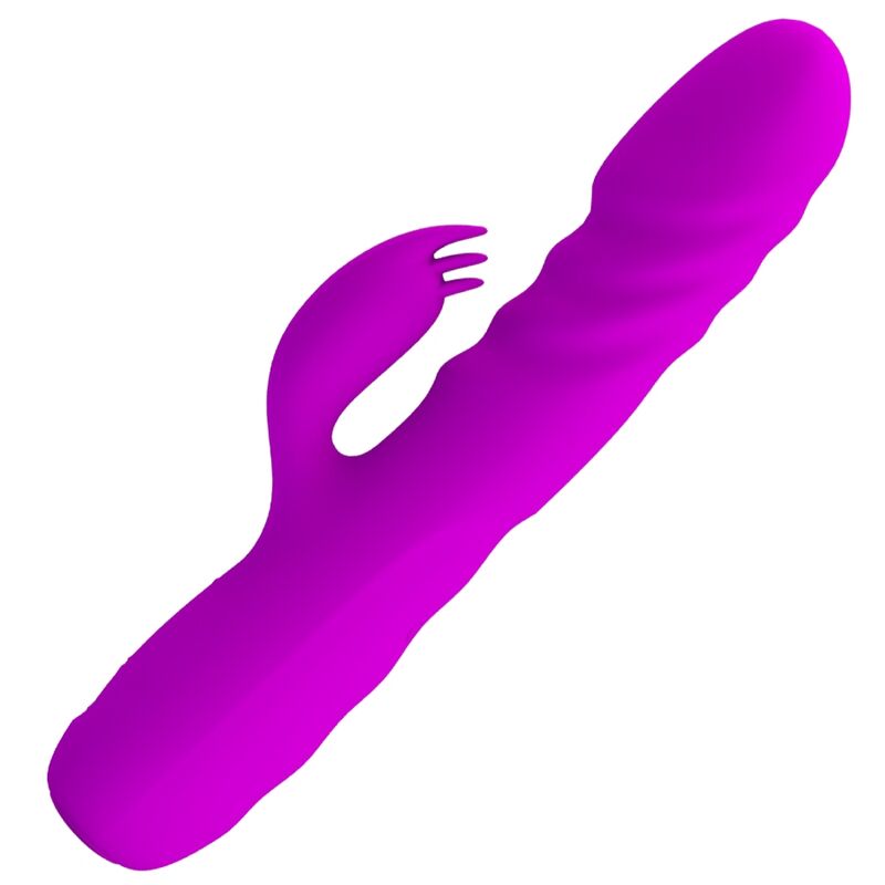 PRETTY LOVE - MELANIE VIBRADOR CONEJO RECARGABLE MORADO - Imagen 2