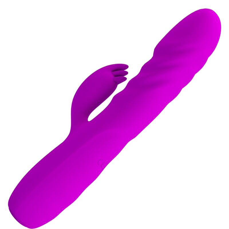 PRETTY LOVE - MELANIE VIBRADOR CONEJO RECARGABLE MORADO - Imagen 7