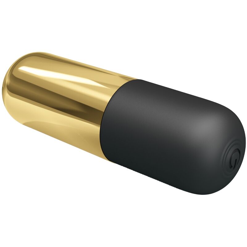 PRETTY LOVE - BALA VIBRADOR RECARGABLE DORADO - Imagen 2