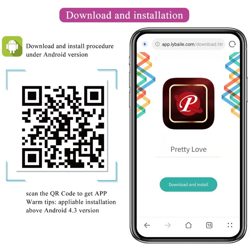 PRETTY LOVE - NYMPH HUEVO VIBRADOR CONTROLADO POR APP VIOLETA - Imagen 14