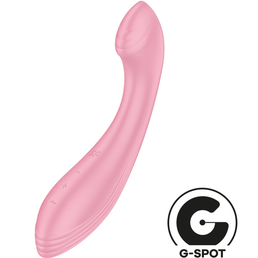 SATISFYER - G-FORCE ESTIMULADOR VIBRADOR PUNTO G ROSA - Imagen 4