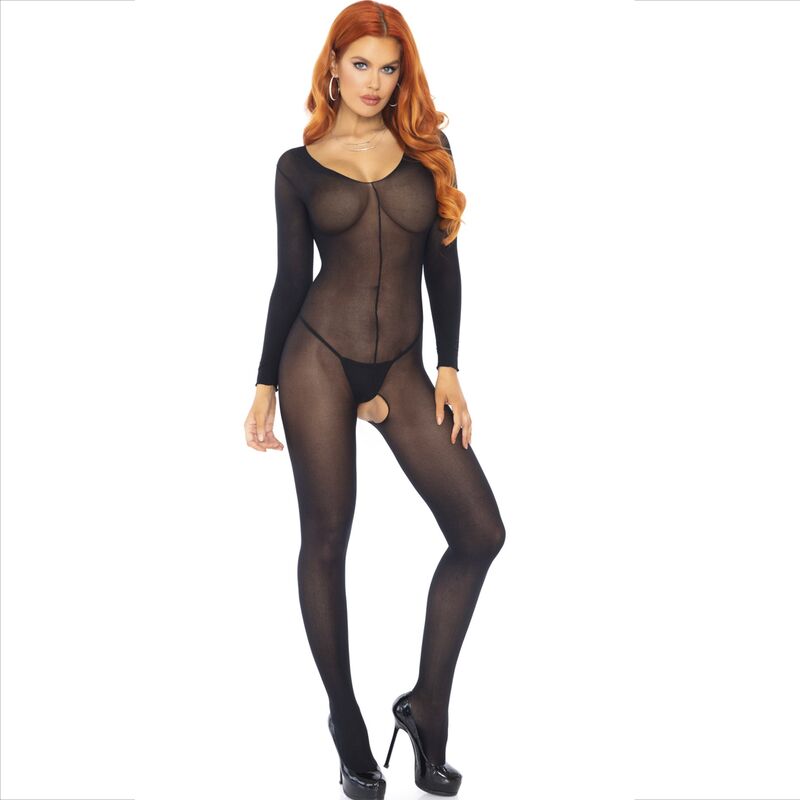 LEG AVENUE - BODYSTOCKING NEGRO MANGA LARGA - Imagen 3