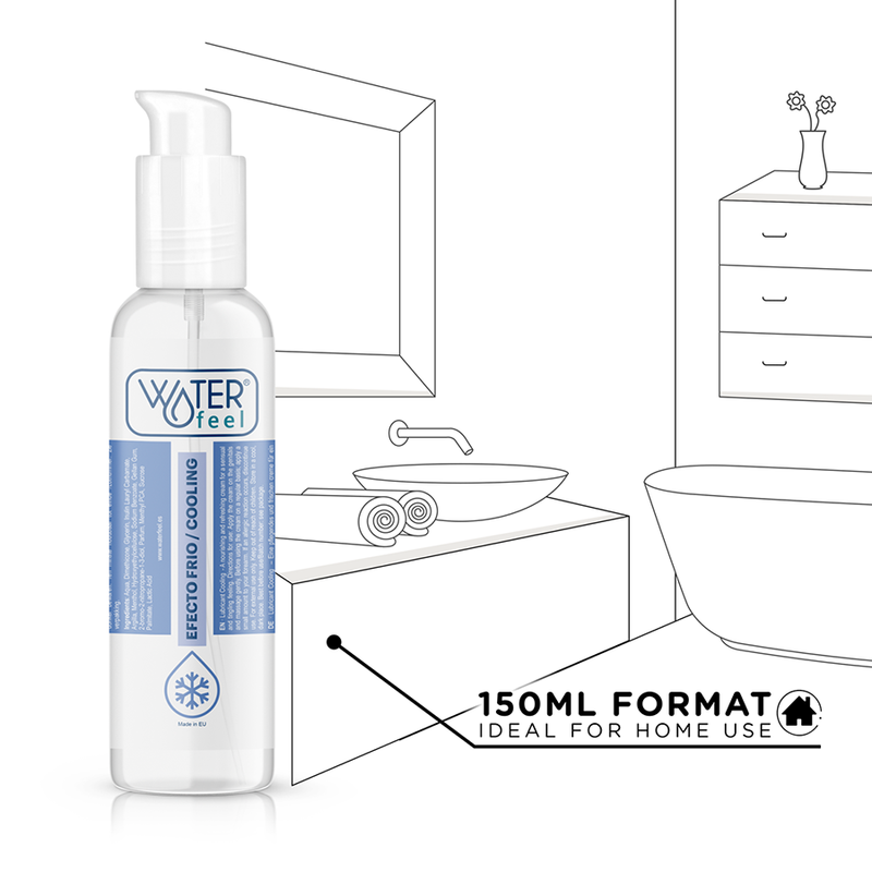 WATERFEEL - LUBRICANTE EFECTO FRIO 150 ML - Imagen 4