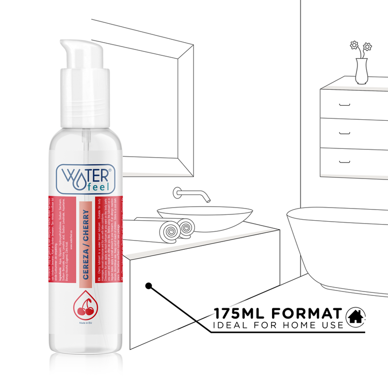 WATERFEEL - LUBRICANTE CEREZA 175 ML - Imagen 5
