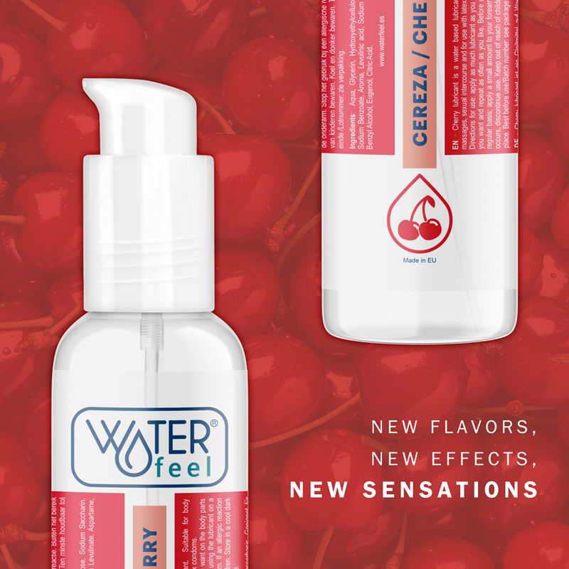 WATERFEEL - LUBRICANTE CEREZA 175 ML - Imagen 6