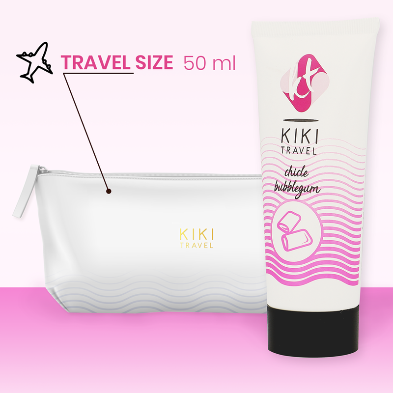 KIKÍ TRAVEL - LUBRICANTE SABOR A CHICLE 50 ML - Imagen 9