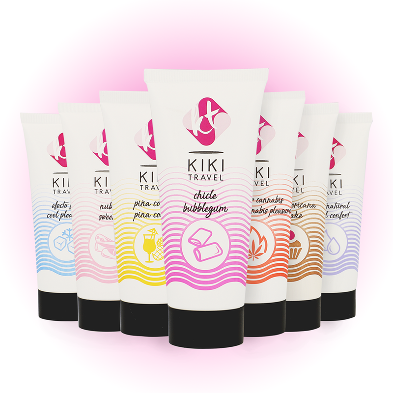 KIKÍ TRAVEL - LUBRICANTE SABOR A CHICLE 50 ML - Imagen 2