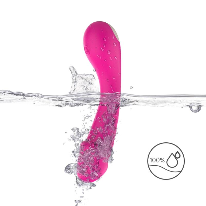 ARMONY - DILDO VIBRADOR PUNTO G SILICONA FUCSIA - Imagen 5