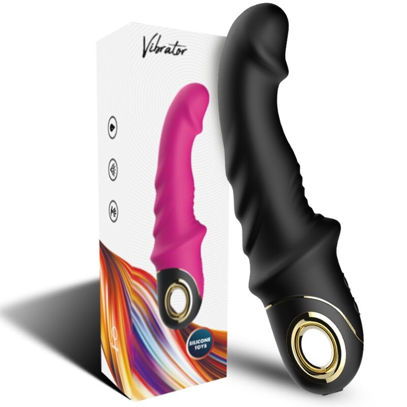 ARMONY - JOYBLADE DILDO VIBRADOR ROTADOR NEGRO - Imagen 3