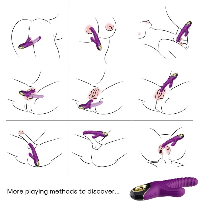 ARMONY - ETERNITY VIBRADOR SILICONA VIOLETA - Imagen 4