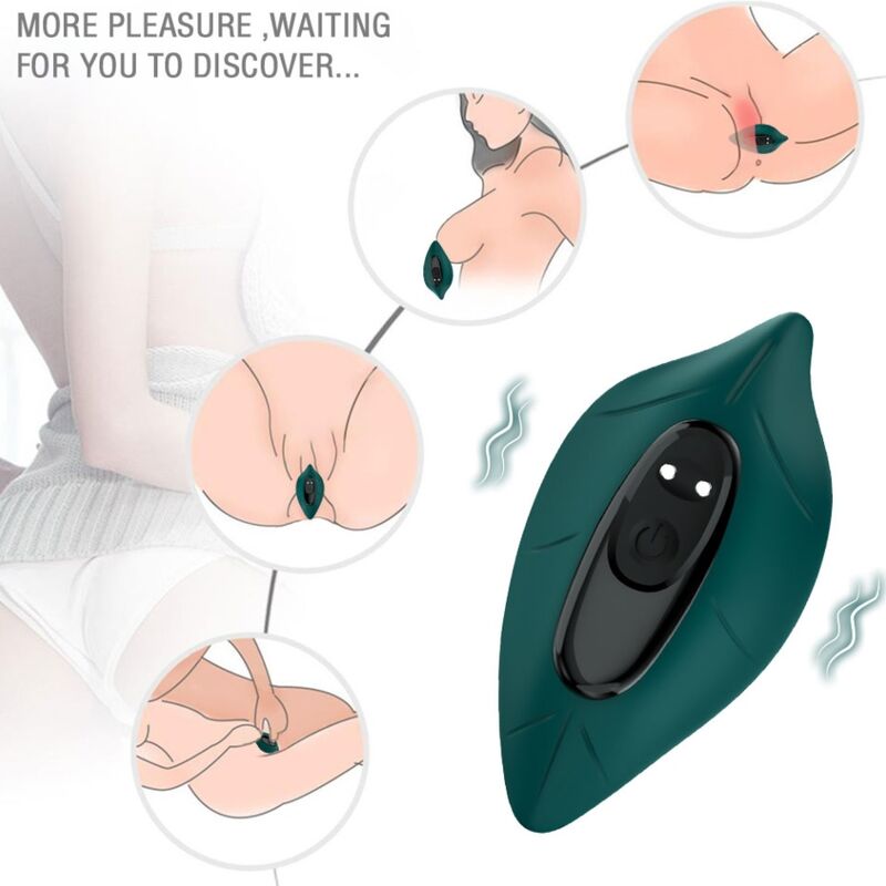 ARMONY - ESTIMULADOR & VIBRADOR CONTROL REMOTO VERDE - Imagen 3