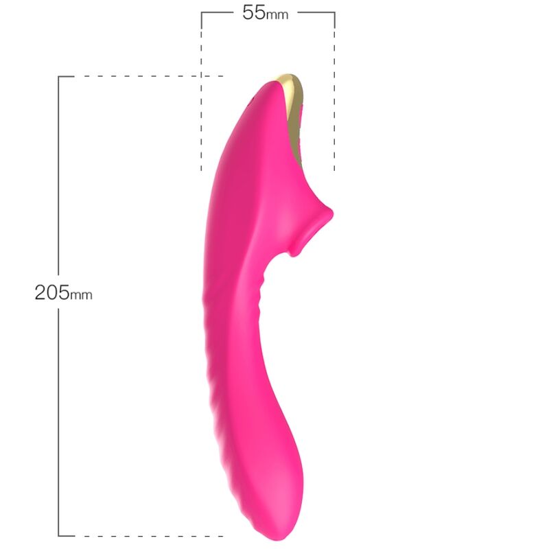 ARMONY - DUDU SUCCIONADOR CLÍTORIS FUCSIA - Imagen 3